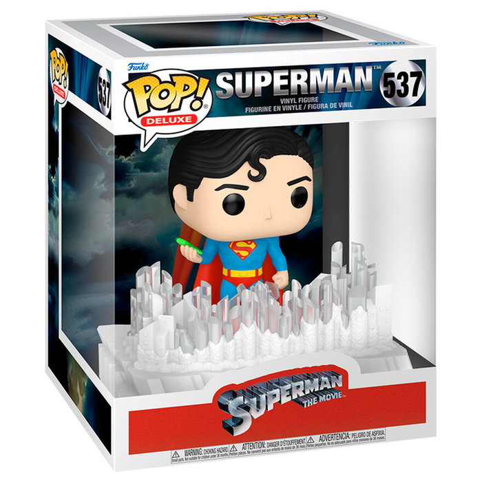 Funko POP Deluxe DC Comics Superman The Movie Superman Figura 12,4cm