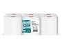 Amoos Papel secamanos efficiency professional 2 capas color blanco paquete de 6 rollos