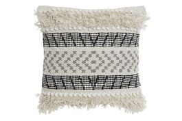 DKD Home Decor Cojin Boho Beige Negro 45x45x10 cm