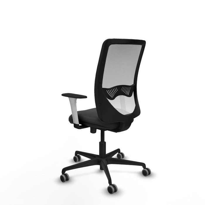 PIQUERAS Y CRESPO Silla de oficina Zulema Gris y Blanca