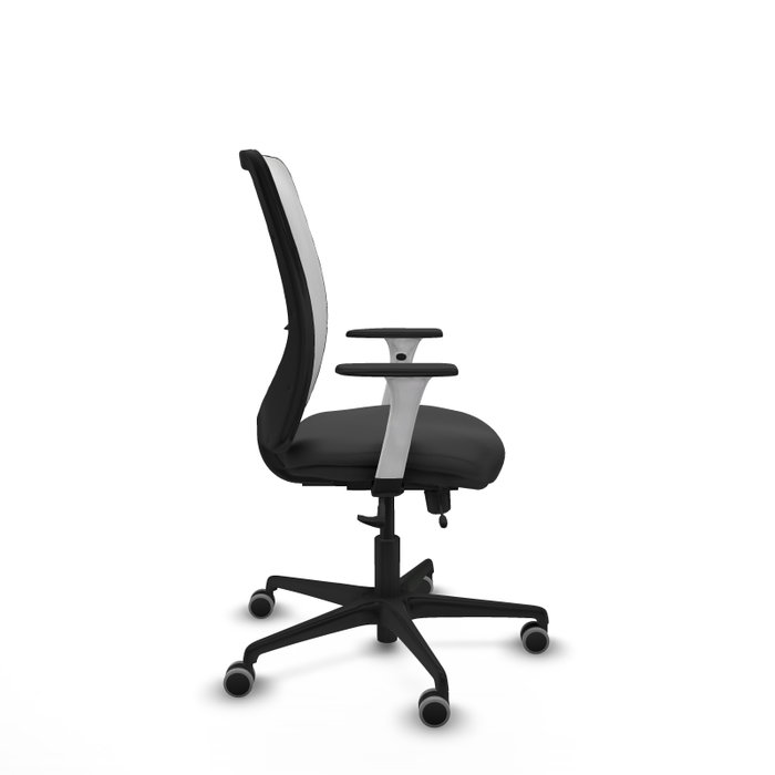 PIQUERAS Y CRESPO Silla de oficina Zulema Gris y Blanca