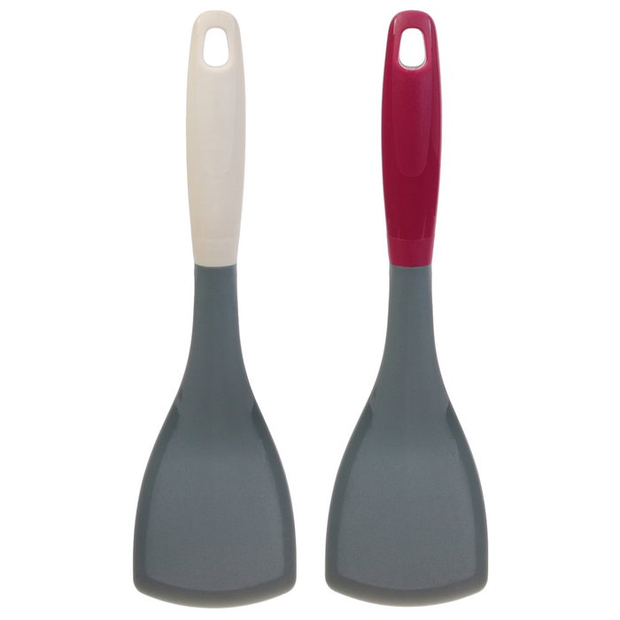 Cook Concept Espátula 32,8x9,8 cm, Resistente al Calor, Anti-rayaduras, Ideal para Voltear y Servir