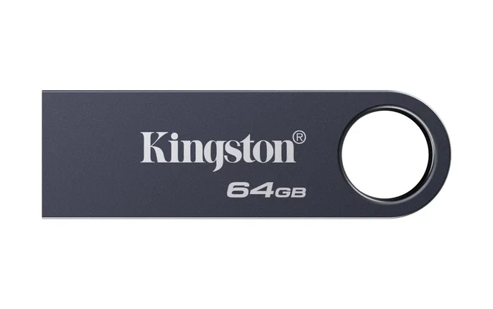 Kingston DataTraveler SE9 G3 DTSE9G3 - Pendrive USB 3.2 Gen 1 64GB - Negro Metalico con Llavero - Velocidad Lectura 220 MB/s