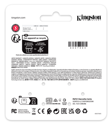 Kingston DataTraveler SE9 G3 64 GB Negro Kingston DataTraveler SE9 G3 64 GB Negro
