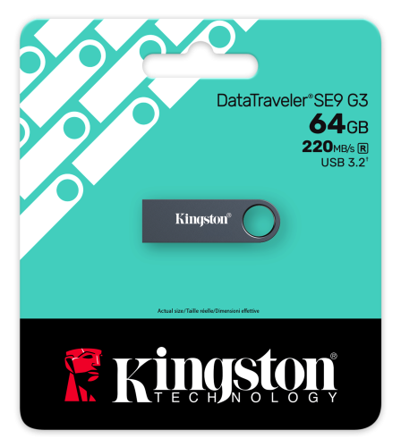 Kingston DataTraveler SE9 G3 64 GB Negro Kingston DataTraveler SE9 G3 64 GB Negro
