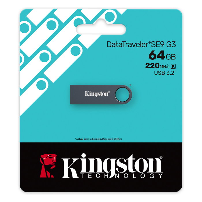 Kingston DataTraveler SE9 G3 64 GB Negro Kingston DataTraveler SE9 G3 64 GB Negro