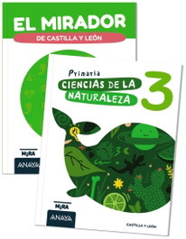 ANAYA, Ciencias de la Naturaleza 3 + El mirador de Castilla y León