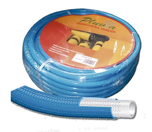 Pluvia Manguera Tricoazul Interior Blanco Kit 15x25 MT + Accesorio Pluvia Manguera Tricoazul Interior Blanco Kit 15x25 MT + Accesorio