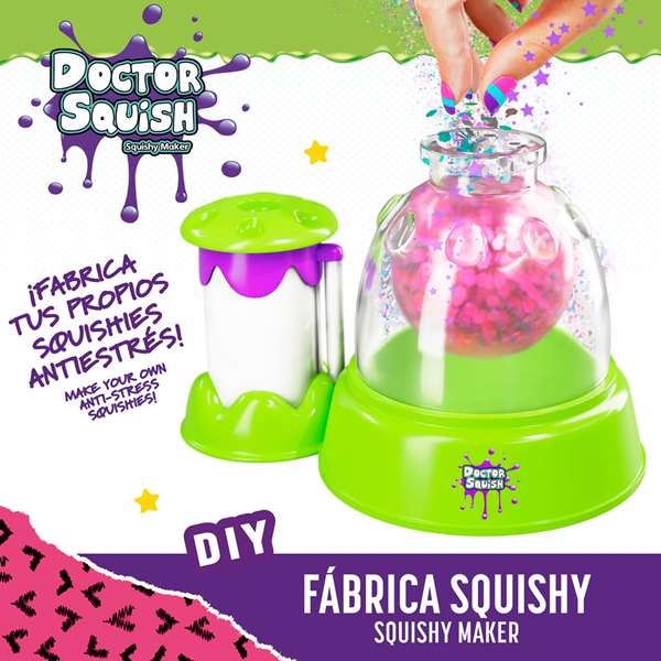 Color Baby Fábrica de bolas Squishy Dr. Squishy con accesorios