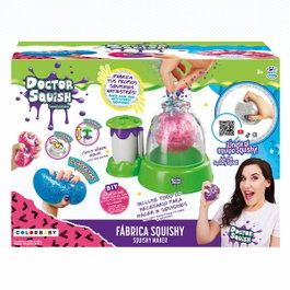 Color Baby Fábrica de bolas Squishy Dr. Squishy con accesorios