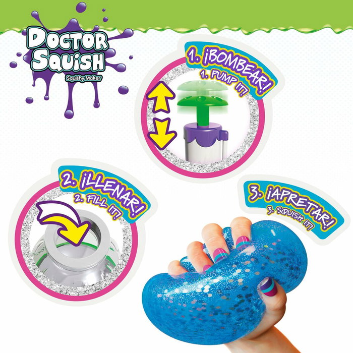 Color Baby Fábrica de bolas Squishy Dr. Squishy con accesorios