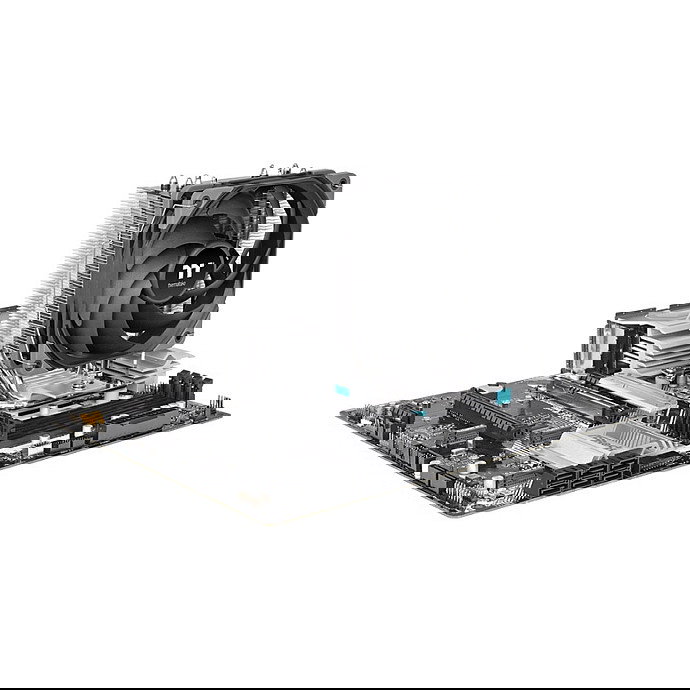 Thermaltake UX400 Refrigerador de Aire para CPU 12cm PWM TDP 240W Negro Plata