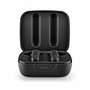 NGS Ártica Move Auriculares Bluetooth Negros con Estuche de Carga