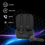 NGS Ártica Move Auriculares Bluetooth Negros con Estuche de Carga