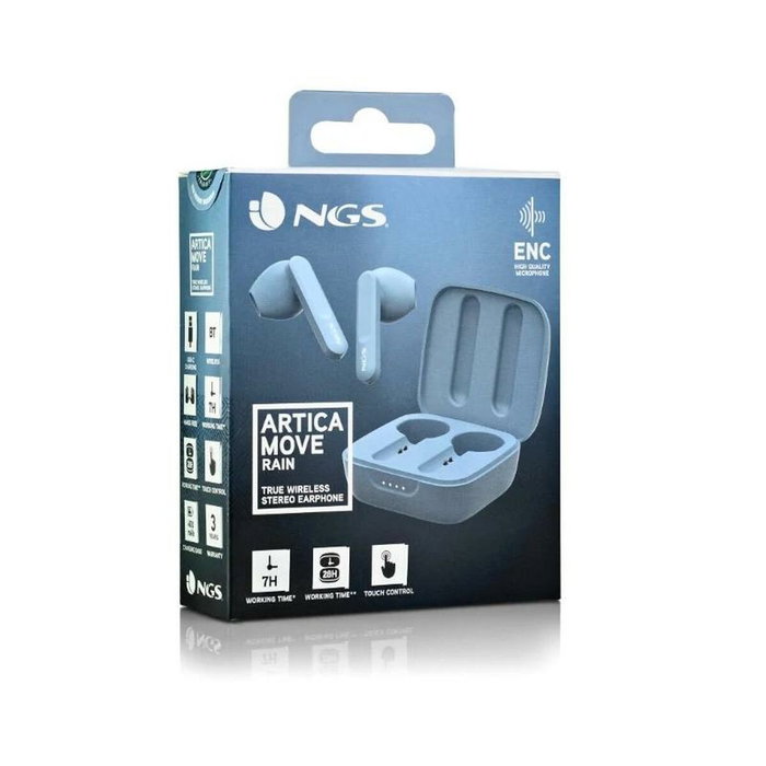 NGS Ártica Move Auriculares Bluetooth Negros con Estuche de Carga NGS Ártica Move Auriculares Bluetooth Negros con Estuche de Carga