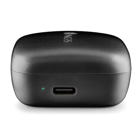 NGS Auriculares Bluetooth Ártica Move (ARTICA MOVE) con Estuche de Carga, Bluetooth 5.3, Autonomía 28h, Negros