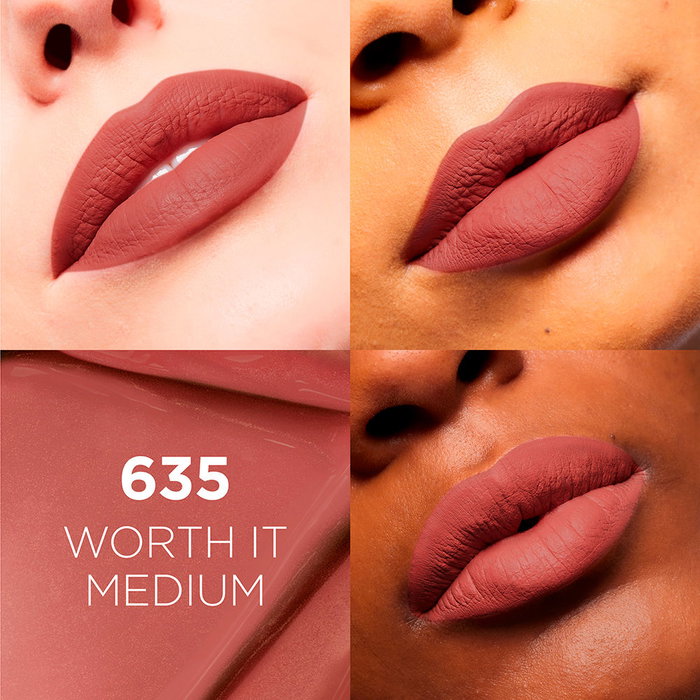 L'Oréal Paris Infaillible Matte Resistance Labial Líquido Mate de Larga Duración - #635 Worth - 1 u L'Oréal Paris Infaillible Matte Resistance Labial Líquido Mate de Larga Duración - #635 Worth - 1 u