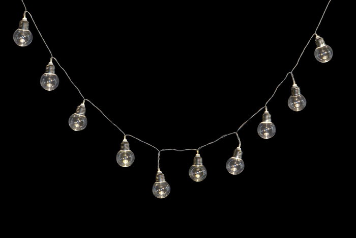 DKD Home Decor Guirnalda 5 x 10 x 315 cm Set de 20 LED PVC