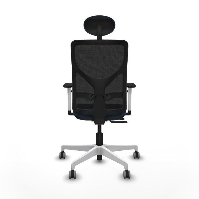 PIQUERAS Y CRESPO Silla de oficina Motilla con mecanismo Sincro/Traslack Azul marino y Negro PIQUERAS Y CRESPO Silla de oficina Motilla con mecanismo Sincro/Traslack Azul marino y Negro