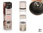 Kinvara Molinillo Sal Pimienta Acero 5.2 x 21.5 x 5.2 cm (Set de 12)