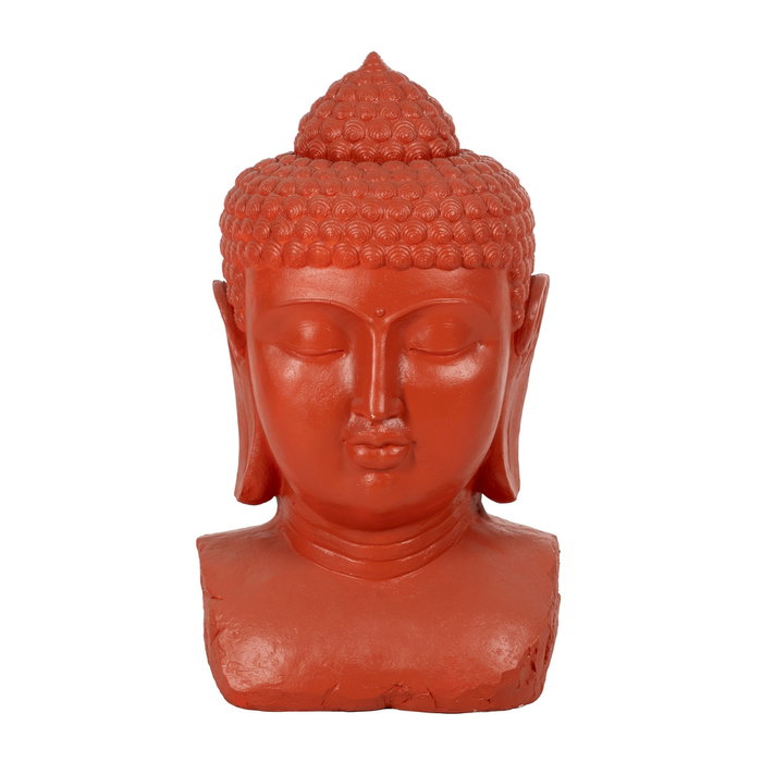 Escultura Buda Terracota Resina 60,50 X 56 X 108 cm