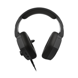 Krom Auriculares Gaming Kopa Pro Stereo con Micrófono, Driver 50mm, Jack 3.5mm, Compatible con PC PS4 PS5 Nintendo Switch Smartphones, Negro - NXKROMKOPAPRO