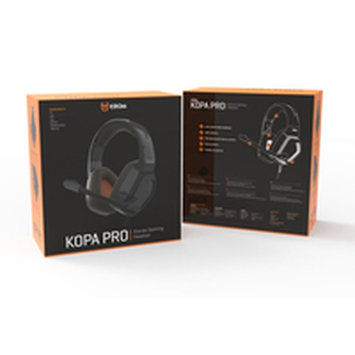 Krom Kopa Pro Auriculares Gaming Negro Krom Kopa Pro Auriculares Gaming Negro