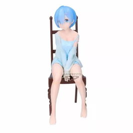 Banpresto Figura Re: Zero Starting Life Rem Relax Time Another Color 20 cm PVC Coleccionable