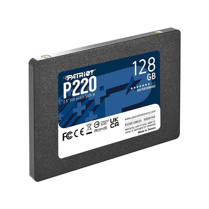 Patriot P220 128 GB SSD 2,5 SATA III Patriot P220 128 GB SSD 2,5 SATA III