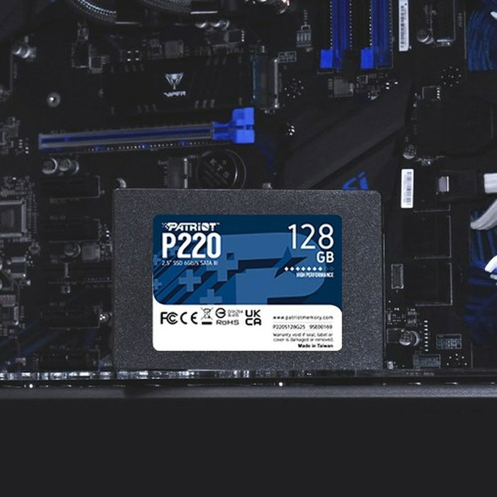 Patriot P220 128 GB SSD 2,5 SATA III Patriot P220 128 GB SSD 2,5 SATA III