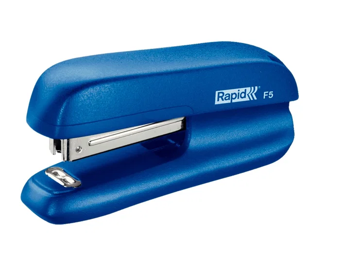Rapid Grapadora f5 Mini Plástico, Capacidad 10 Hojas, Color Azul, Grapas Nº 10 Rapid Grapadora f5 Mini Plástico, Capacidad 10 Hojas, Color Azul, Grapas Nº 10