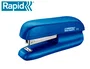 Rapid Grapadora f5 Mini Plástico, Capacidad 10 Hojas, Color Azul, Grapas Nº 10