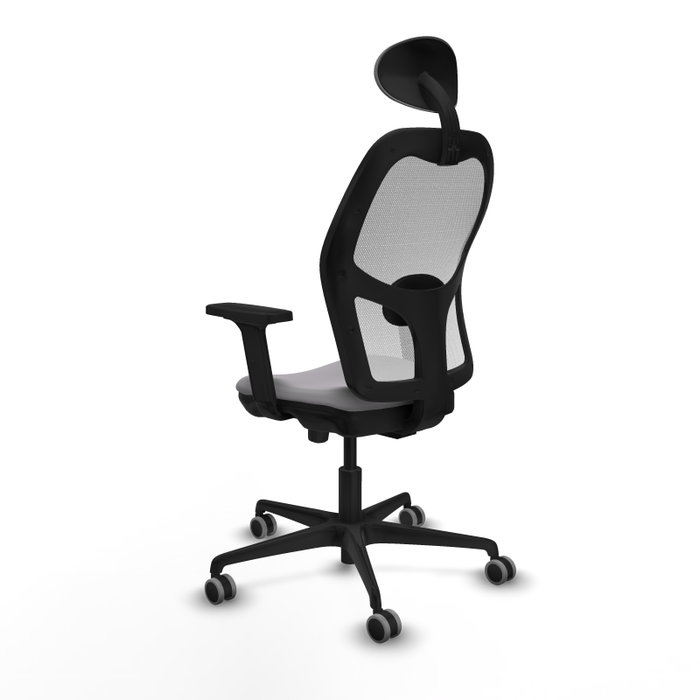 PIQUERAS Y CRESPO Silla de oficina Jorquera Gris y Blanco