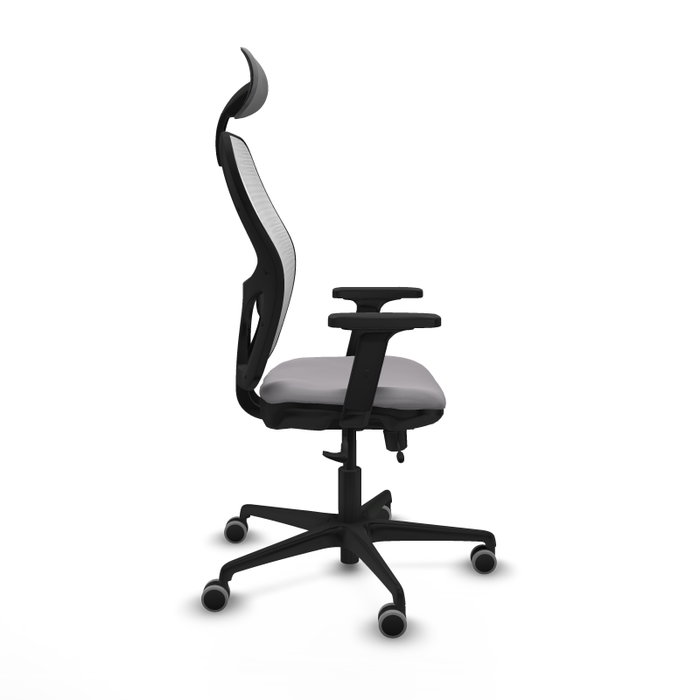 PIQUERAS Y CRESPO Silla de oficina Jorquera Gris y Blanco