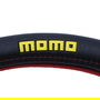 Momo Funda Volante Comfort Microfibra Rojo Negro 38-39 cm MOMLSWC0COMRB