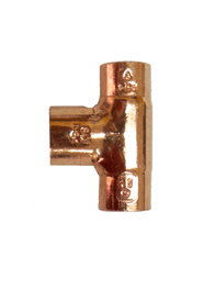 Accesorio de cobre FIG.130 15x18x15 mm RED.130 TES HHH