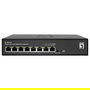 Level One GES-2208 Switch Gestionado L2 8 Puertos Gigabit Ethernet Montaje en Rack 10/100/1000 Mbps