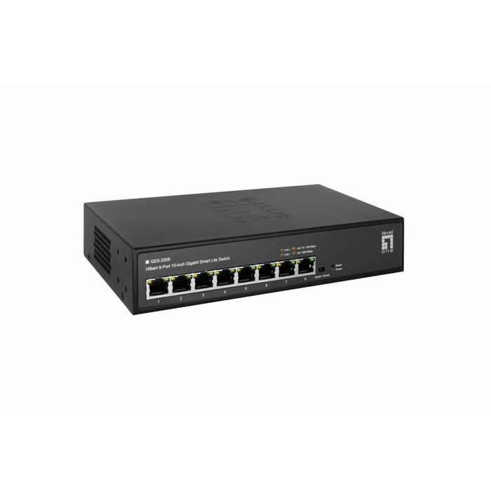 Level One GES-2208 Switch 8x GE L2 Gigabit Ethernet