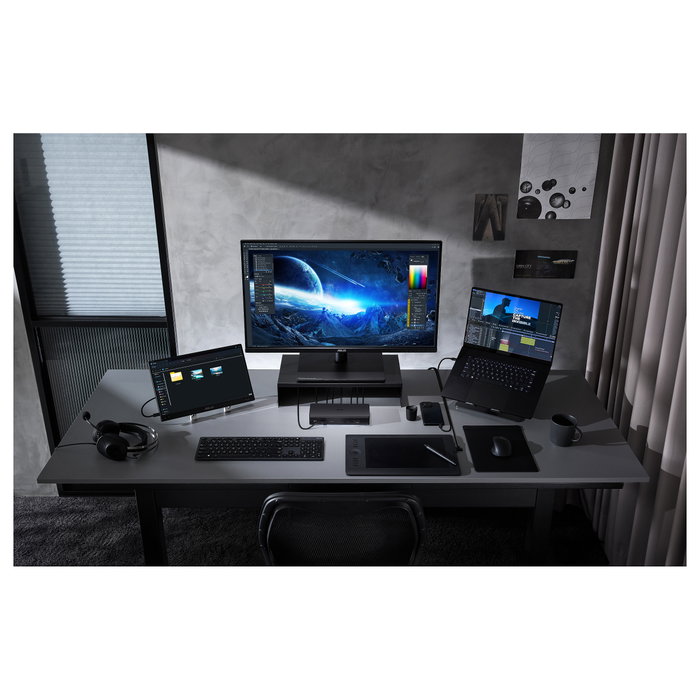 ASUS Master Thunderbolt 5 Dock DC510 - Estación de acoplamiento con Thunderbolt 5, 3 puertos, 140W, 2500 Mbit/s, Negro ASUS Master Thunderbolt 5 Dock DC510 - Estación de acoplamiento con Thunderbolt 5, 3 puertos, 140W, 2500 Mbit/s, Negro