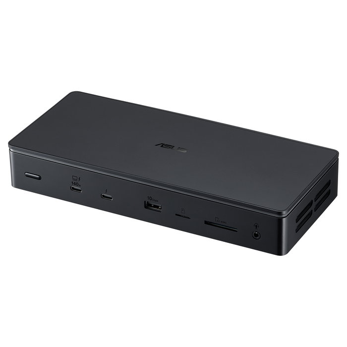 ASUS Master Thunderbolt 5 Dock DC510 - Estación de acoplamiento con Thunderbolt 5, 3 puertos, 140W, 2500 Mbit/s, Negro ASUS Master Thunderbolt 5 Dock DC510 - Estación de acoplamiento con Thunderbolt 5, 3 puertos, 140W, 2500 Mbit/s, Negro