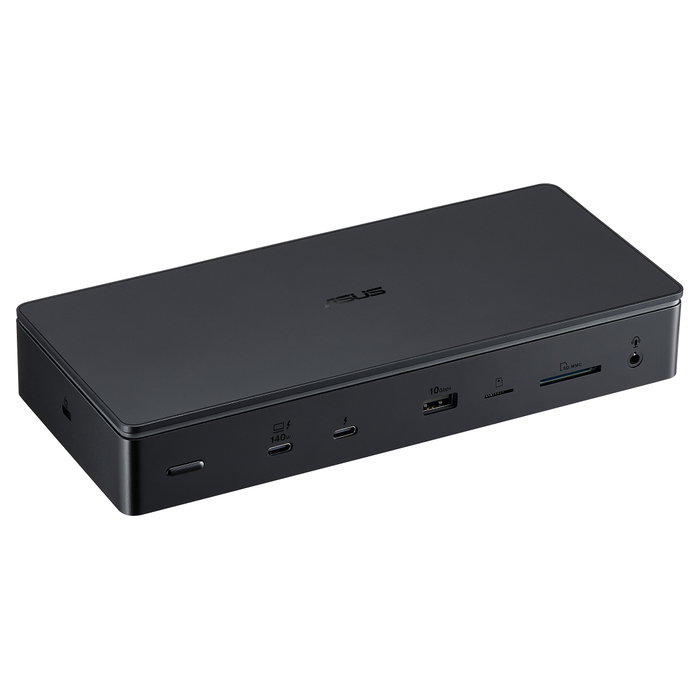 ASUS Master Thunderbolt 5 Dock DC510 - Estación de acoplamiento con Thunderbolt 5, 3 puertos, 140W, 2500 Mbit/s, Negro ASUS Master Thunderbolt 5 Dock DC510 - Estación de acoplamiento con Thunderbolt 5, 3 puertos, 140W, 2500 Mbit/s, Negro