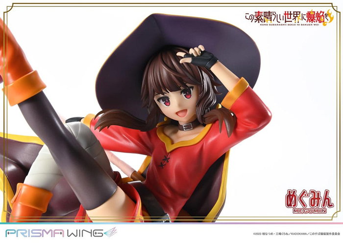 Konusuba - An Explosion on This Wonderful World! Estatua PVC 1/7 Prisma Wing Megumin 23 cm