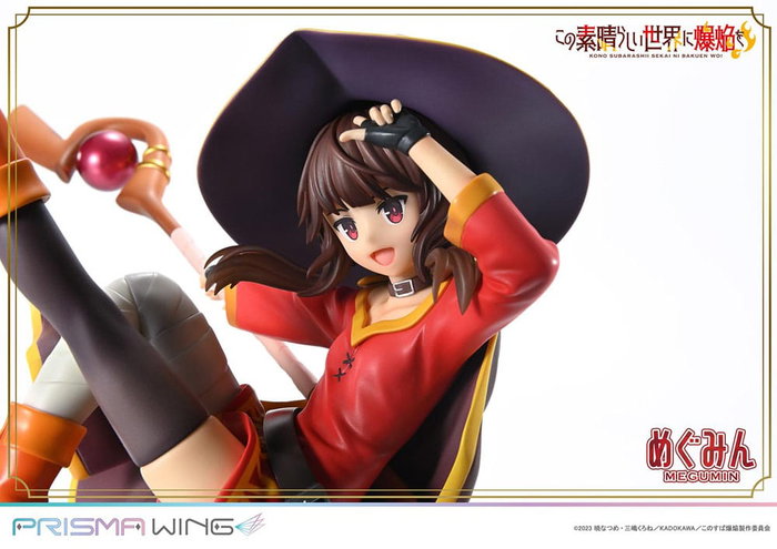 Konusuba - An Explosion on This Wonderful World! Estatua PVC 1/7 Prisma Wing Megumin 23 cm