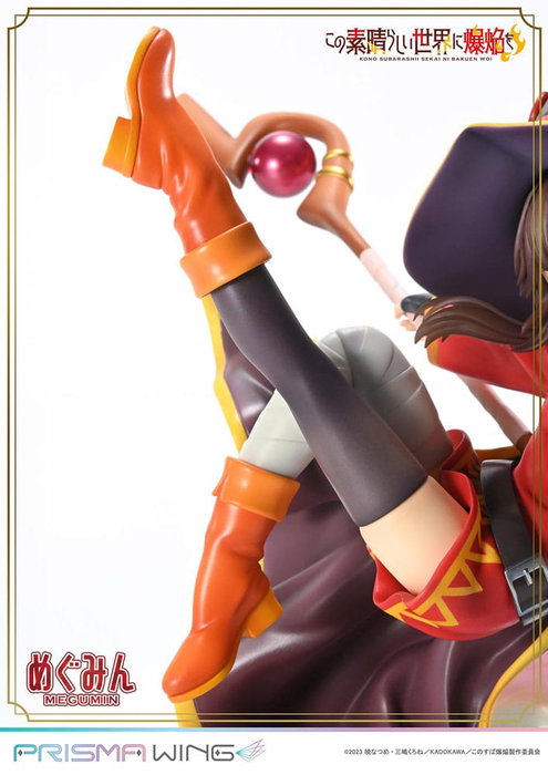 Konusuba - An Explosion on This Wonderful World! Estatua PVC 1/7 Prisma Wing Megumin 23 cm