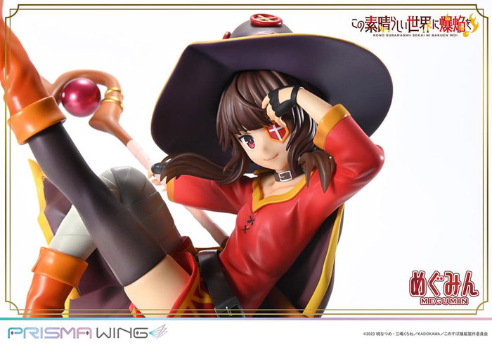 Konusuba - An Explosion on This Wonderful World! Estatua PVC 1/7 Prisma Wing Megumin 23 cm