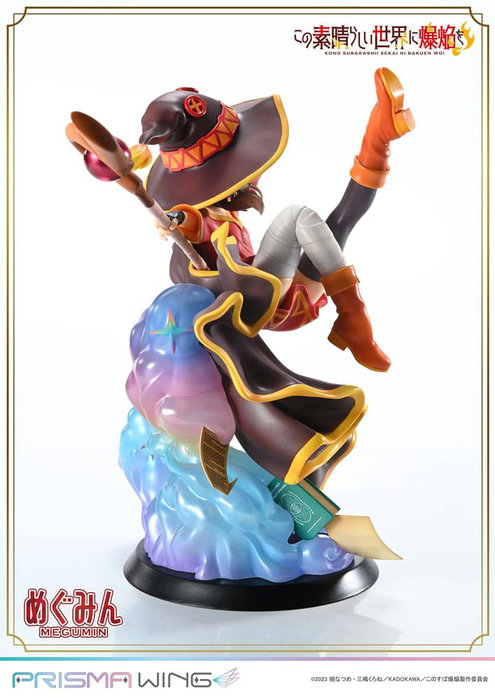Konusuba - An Explosion on This Wonderful World! Estatua PVC 1/7 Prisma Wing Megumin 23 cm