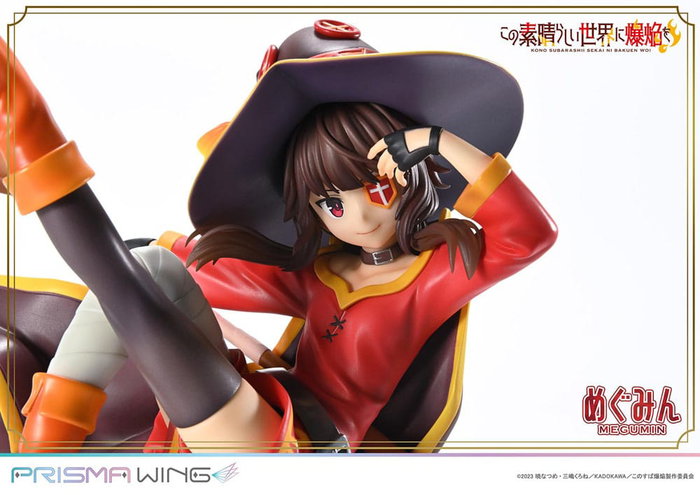Konusuba - An Explosion on This Wonderful World! Estatua PVC 1/7 Prisma Wing Megumin 23 cm