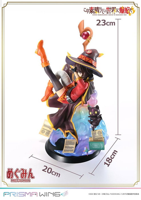 Konusuba - An Explosion on This Wonderful World! Estatua PVC 1/7 Prisma Wing Megumin 23 cm