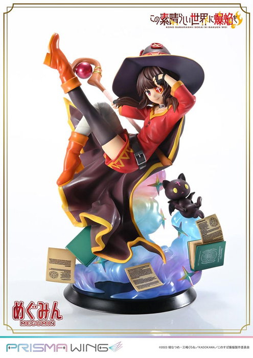 Konusuba - An Explosion on This Wonderful World! Estatua PVC 1/7 Prisma Wing Megumin 23 cm