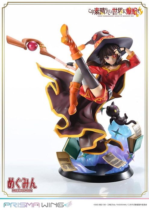 Konusuba - An Explosion on This Wonderful World! Estatua PVC 1/7 Prisma Wing Megumin 23 cm